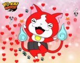 Jibanyan feliz