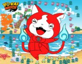 Jibanyan feliz