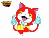 Jibanyan feliz