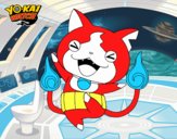 Jibanyan feliz