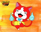 Jibanyan feliz