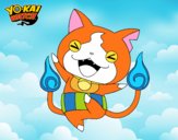 Jibanyan feliz