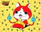 Jibanyan saludando