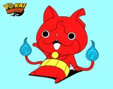 Jibanyan saludando