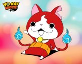 Jibanyan saludando