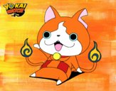 Jibanyan saludando