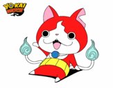 Jibanyan saludando