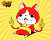 Jibanyan saludando