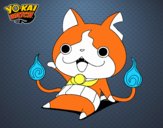 Jibanyan saludando