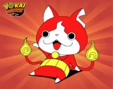 Jibanyan saludando