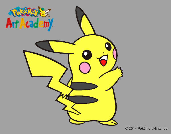 Pikachu de espaldas