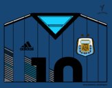 Camiseta del mundial de fútbol 2014 de Argentina