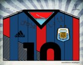 Camiseta del mundial de fútbol 2014 de Argentina