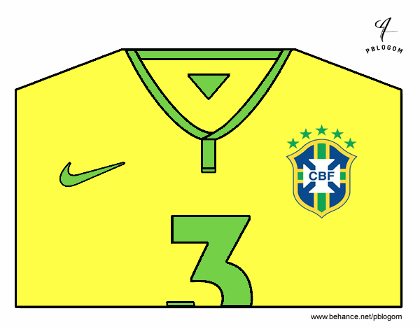 camiseta de brasil