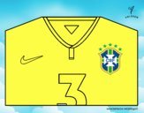 Camiseta del mundial de fútbol 2014 de Brasil