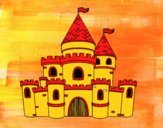 Dibujo Castillo de princesas pintado por Elvisza