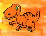 Dinosaurio velociraptor