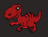 Dinosaurio velociraptor