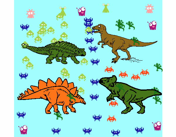 Dinosaurios de tierra