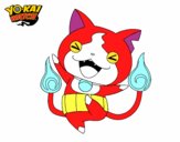 Jibanyan feliz