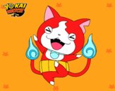 Jibanyan feliz