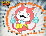 Jibanyan feliz