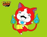 Jibanyan feliz