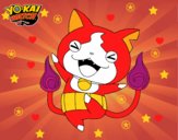 Jibanyan feliz