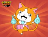 Jibanyan feliz