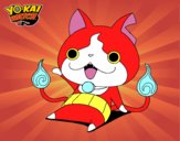 Jibanyan saludando