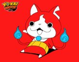 Jibanyan saludando