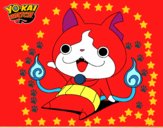 Jibanyan saludando