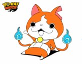 Jibanyan saludando