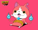 Jibanyan saludando