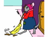 Dibujo La ratita presumida 1 pintado por dandanhooo