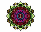 Dibujo Mandala para relajarse pintado por MELCOCHA