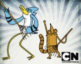 Mordecai y Rigby