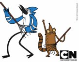 Mordecai y Rigby