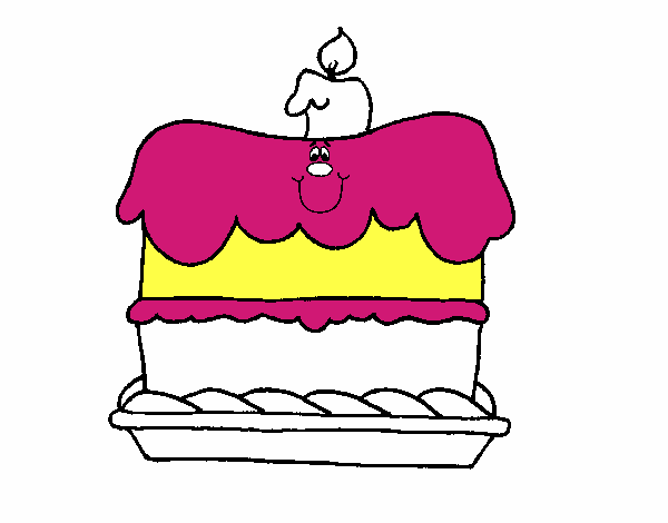 Pastel de cumpleaños