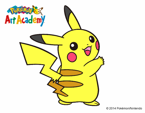 Pikachu de espaldas