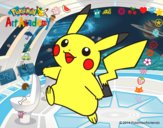 Pikachu en Pokémon Art Academy