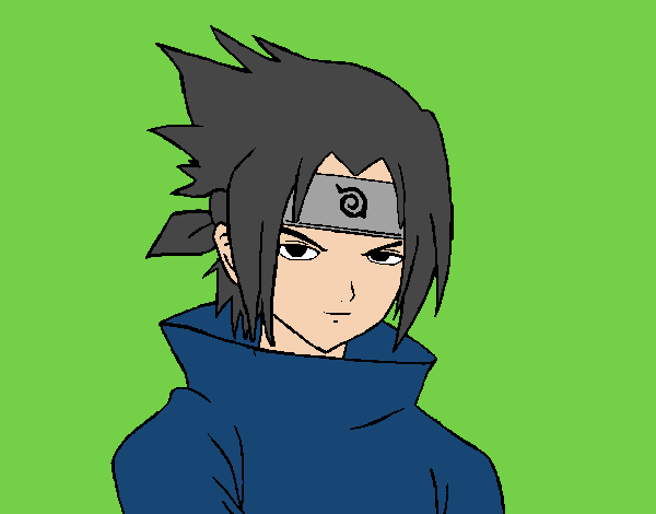 Sasuke enfadado