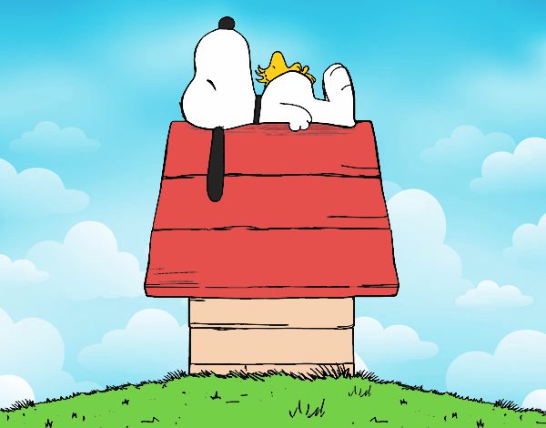 Snoopy durmiendo