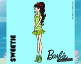 Dibujo Barbie Fashionista 6 pintado por elisan