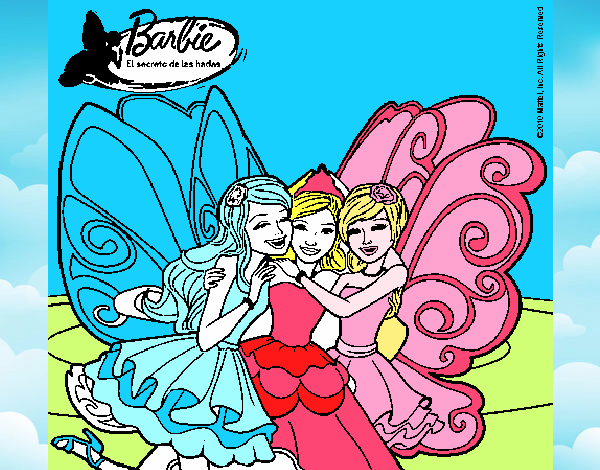 Barbie y sus amigas en hadas