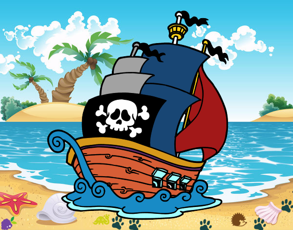 Barco de piratas