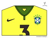 Camiseta del mundial de fútbol 2014 de Brasil