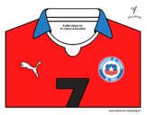 Camiseta del mundial de fútbol 2014 de Chile