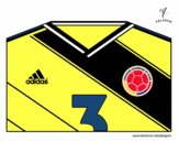 Dibujo Camiseta del mundial de fútbol 2014 de Colombia pintado por NachoMax