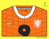 Camiseta del mundial de fútbol 2014 de Holanda